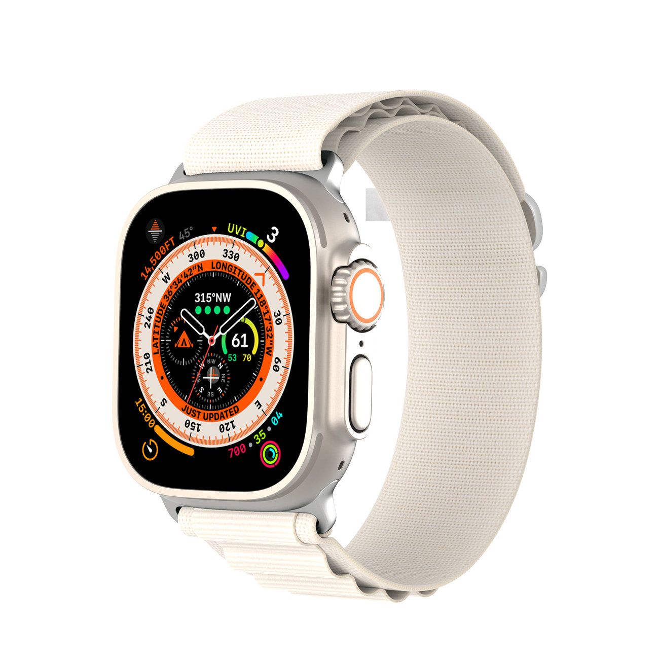 Curea DUX DUCIS pentru Apple Watch 38/40/41mm, bej