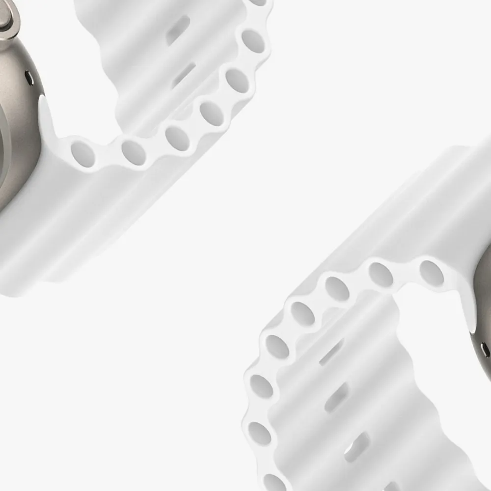 Curea Dux Ducis pentru Apple Watch 42 / 44 / 45 mm, albă