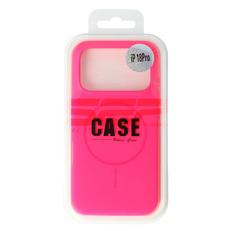 Toc Soft Silicone Magsafe Apple iPhone 18 Pro Fuchsia