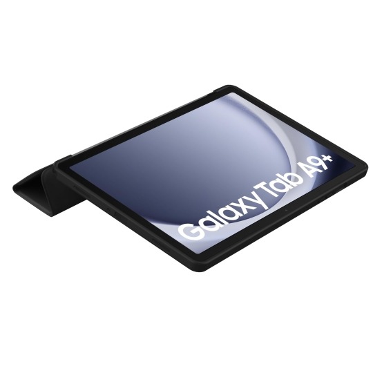 Husă flip cover Tech-Protect pentru Samsung Galaxy Tab A9 Plus, neagră