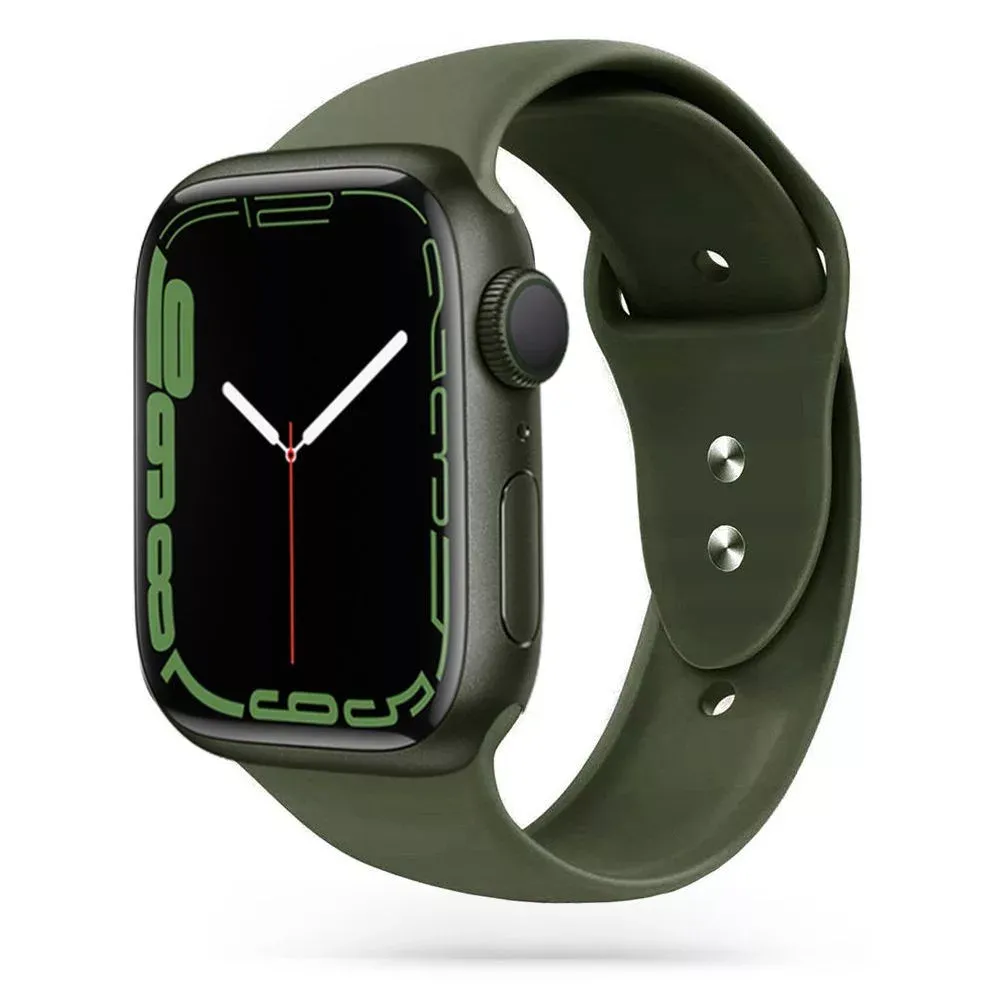 Curea silicon Tech-Protect pentru Apple Watch 38 /40 / 41mm, verde