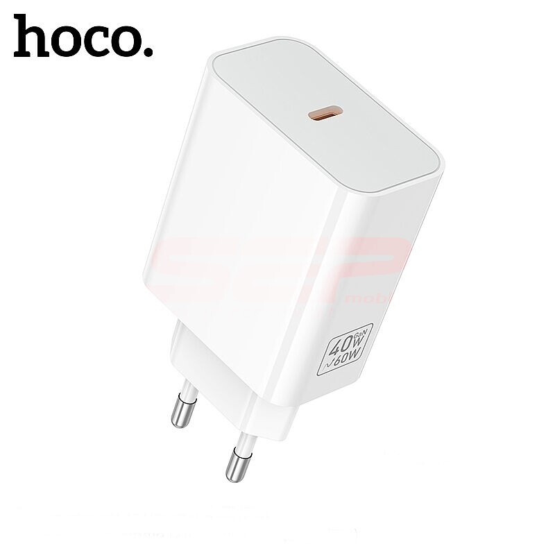 Incarcator retea GAN Charger USB-C 40W Hoco. C162A