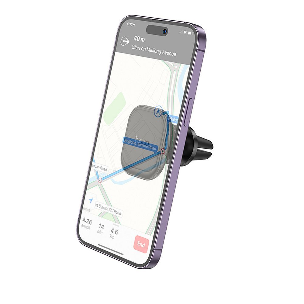 Suport auto magnetic hoco. pentru gură de aerisire H29 negru