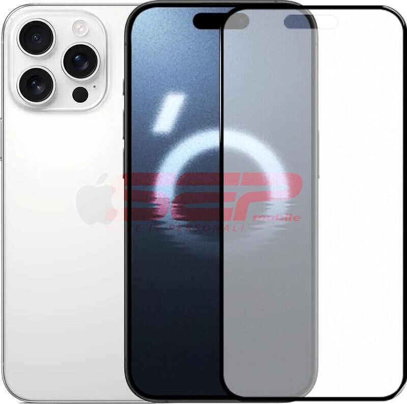 Geam protectie display sticla 6D Matte bulk Apple iPhone 16