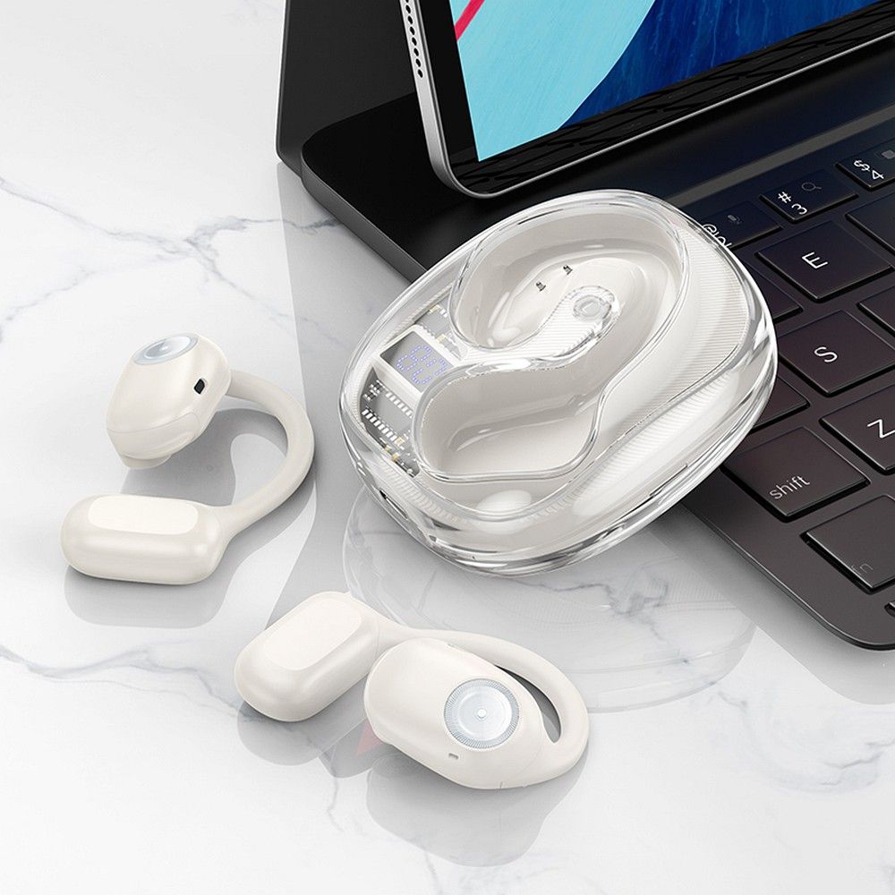 Căști wireless hoco. bluetooth, TWS, EA3, alb