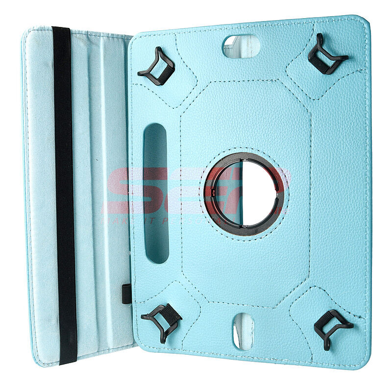Husa tableta Portofolio universala 10 inch SKY BLUE