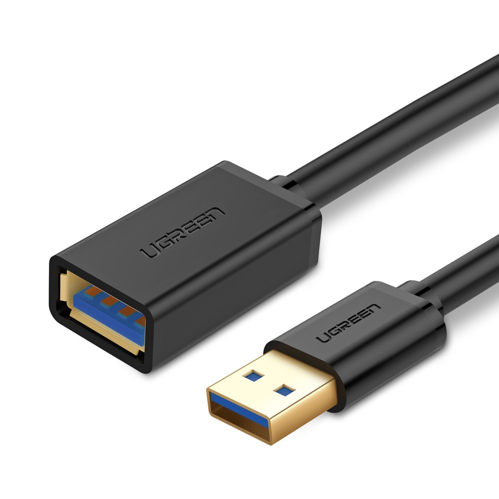 Cablu prelungitor, UGREEN, USB, 3 m, Negru