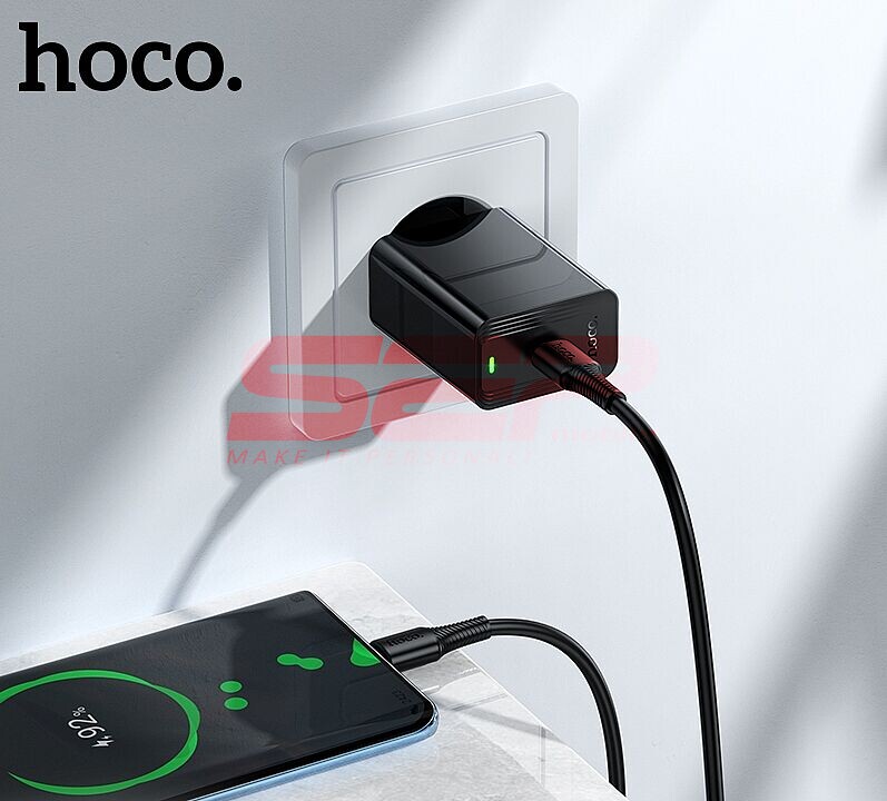 Incarcator retea Fast Charge USB-C 20W Hoco. CS93A