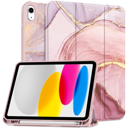 Husă de protectie tabletă Tech-Protect pentru iPad 10.9 inch 2022, Marble