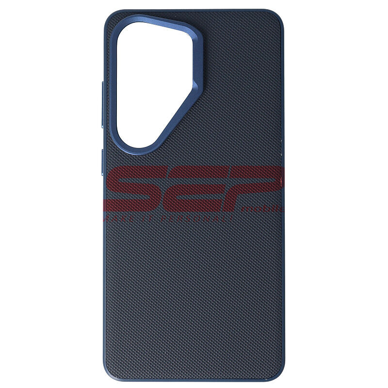 Toc TPU Vegan Leather Samsung Galaxy S26 Ultra Blue