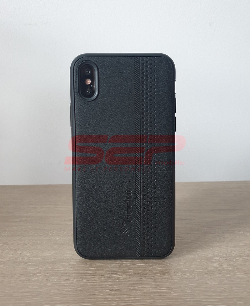 Toc TPU Leather bodhi. Samsung Galaxy A41 Black