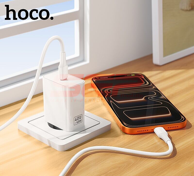 Incarcator retea GAN Charger USB-C 40W Hoco. C162A