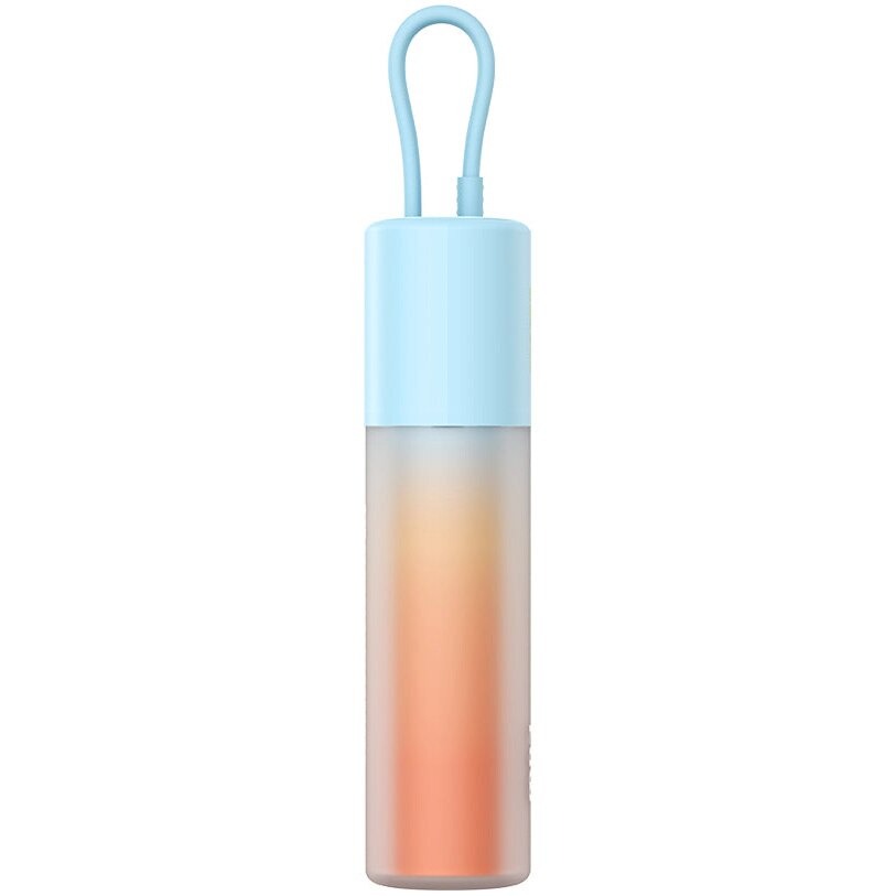 PowerBank Acumulator extern Baseus Popsicle 5200 mAh, 20W, USB-C, cablu incorporat, Portocaliu