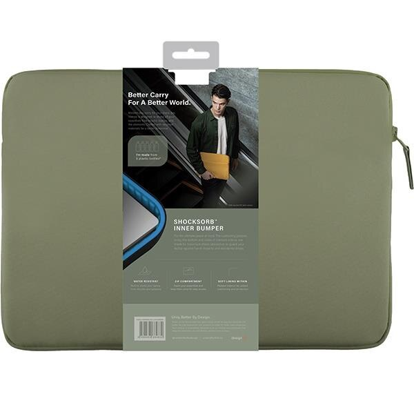 Husă laptop Uniq Vienna 14″, verde