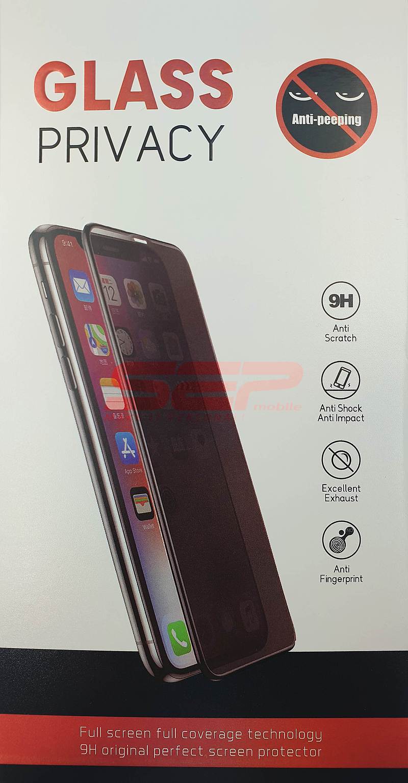 Geam protectie display sticla PRIVACY Full Glue Samsung Galaxy A41