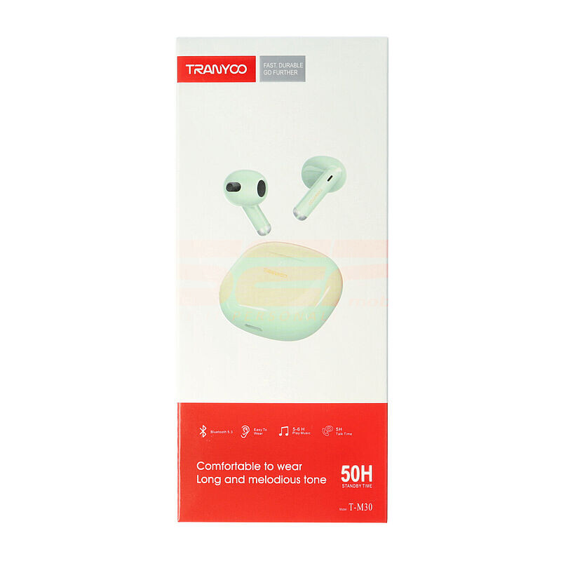 Casti audio stereo Wireless TRANYOO T-M30 GREEN