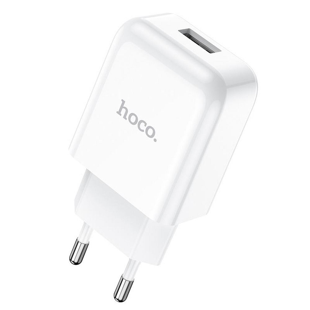 Încărcător de telefon Hoco, USB-A 2A 10W N2, alb