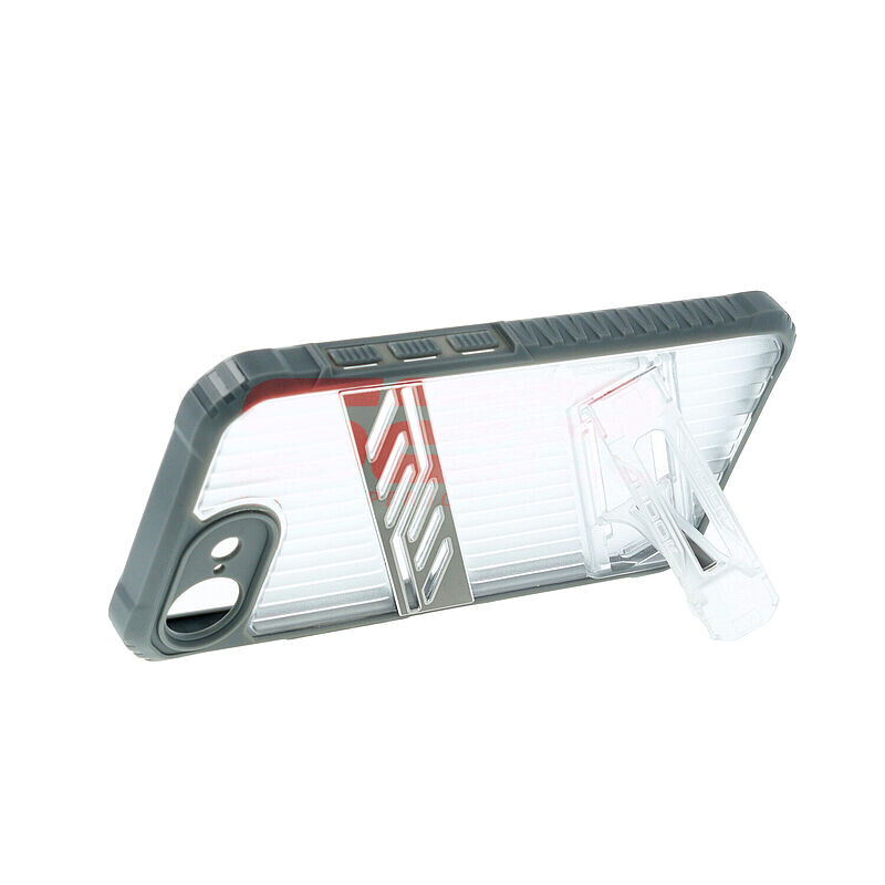Toc TPU+PC Kickstand Xiaomi Redmi A3 Silver