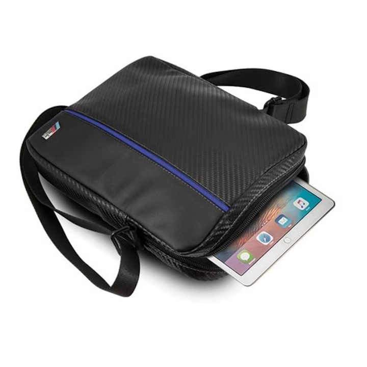 Geantă BMW pentru tabletă până la 8″, neagră