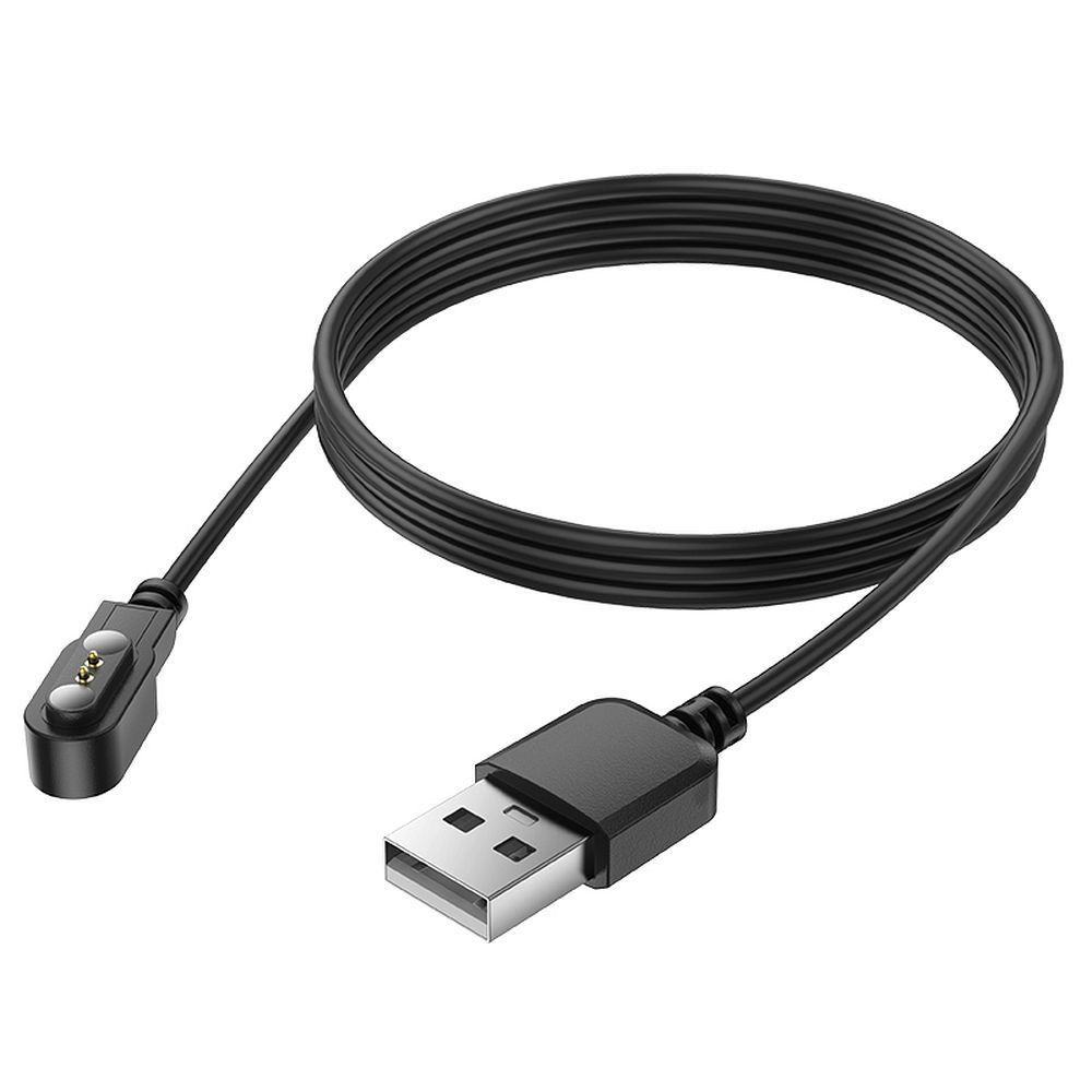 Încărcător cu cablu pentru smartwatch HOCO Y26 / Y27, 0.6m, negru