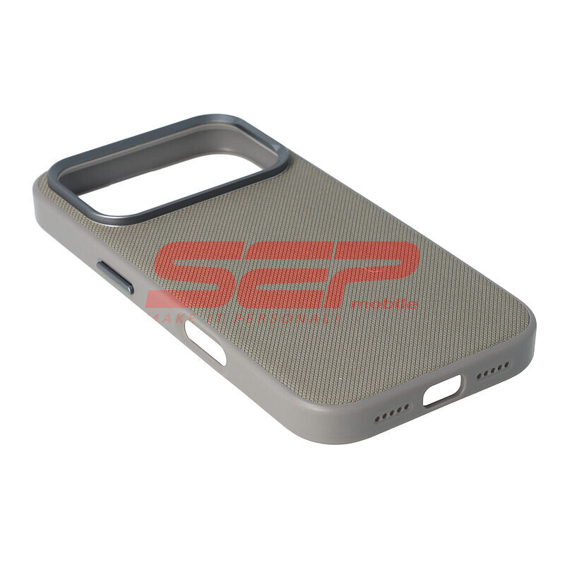 Toc TPU Vegan Leather Apple iPhone 17 Grey