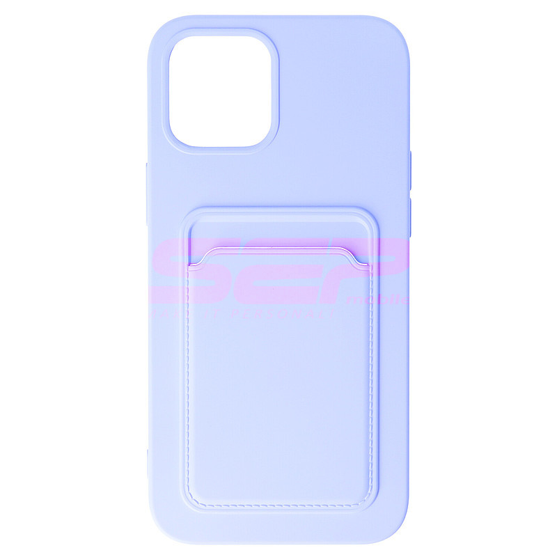 Toc TPU Card Holder Apple iPhone 12 Pro Max Lavander