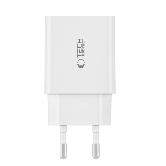 Încărcător rețea Tech-Protect 30W, Alb
