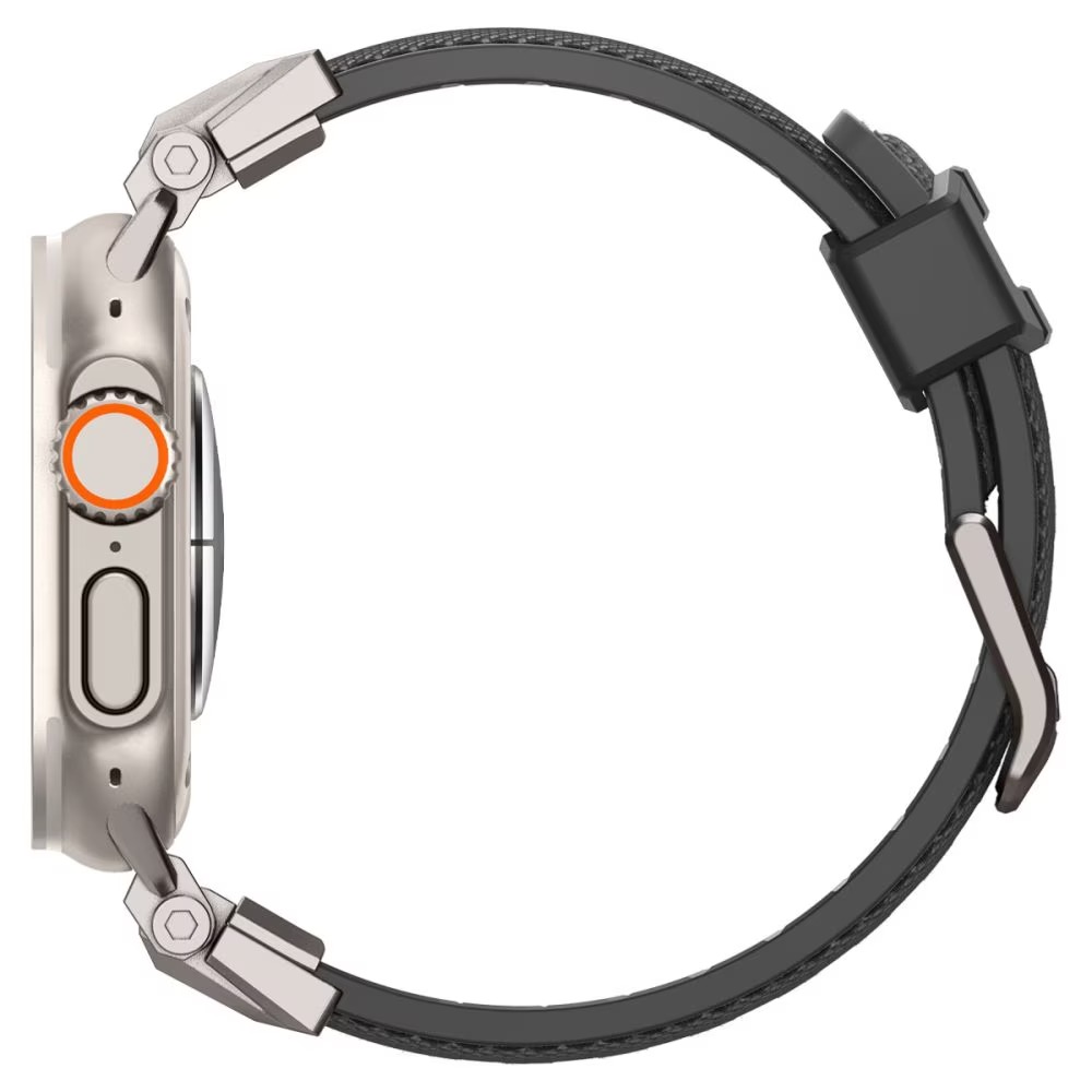 Curea Spigen pentru Apple Watch 42mm / 44mm / 45mm / 49mm Ultra, seria 1-9 / SE / Ultra 1/2, negru