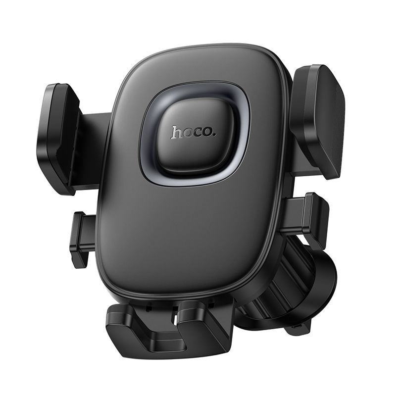 Suport auto telefon hoco. grilă ventilație, H75, negru