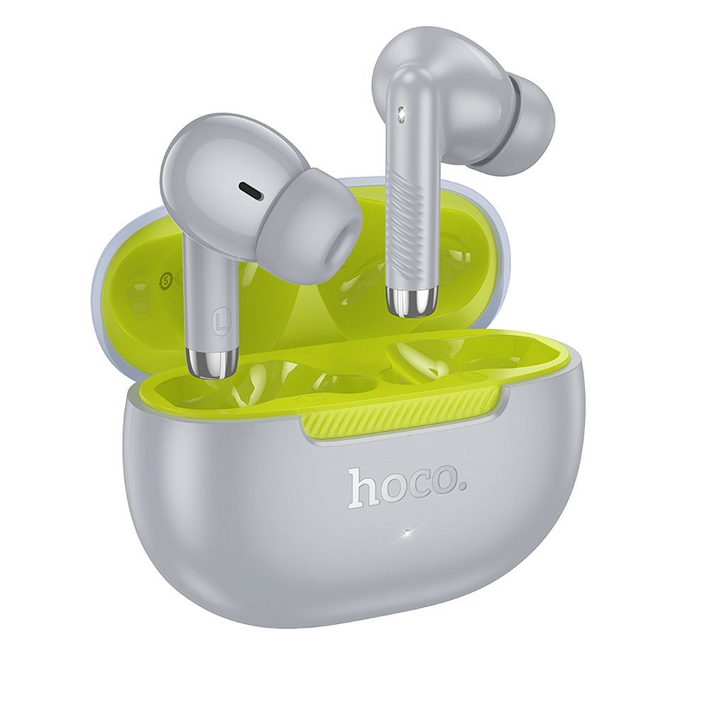 Căști wireless hoco. bluetooth TWS EQ24, gri