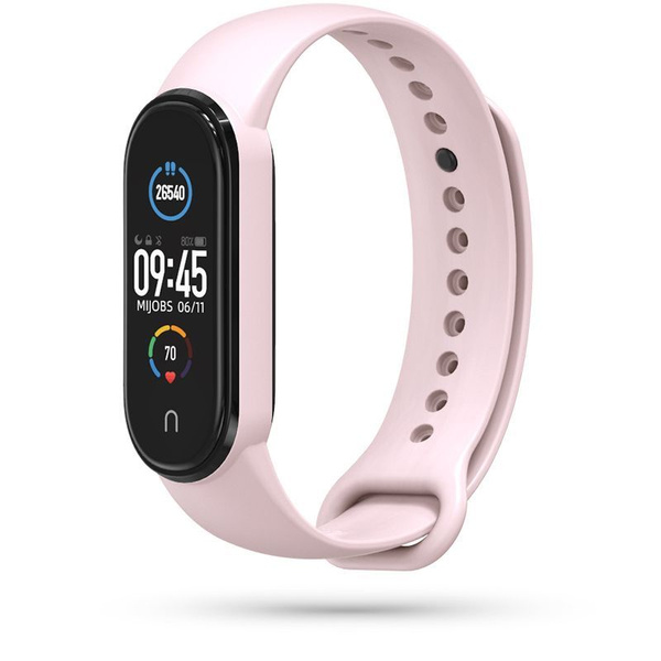 Curea Tech-Protect Iconband pentru Xiaomi Mi Smart Band 5 / 6 / 7 / NFC, roz