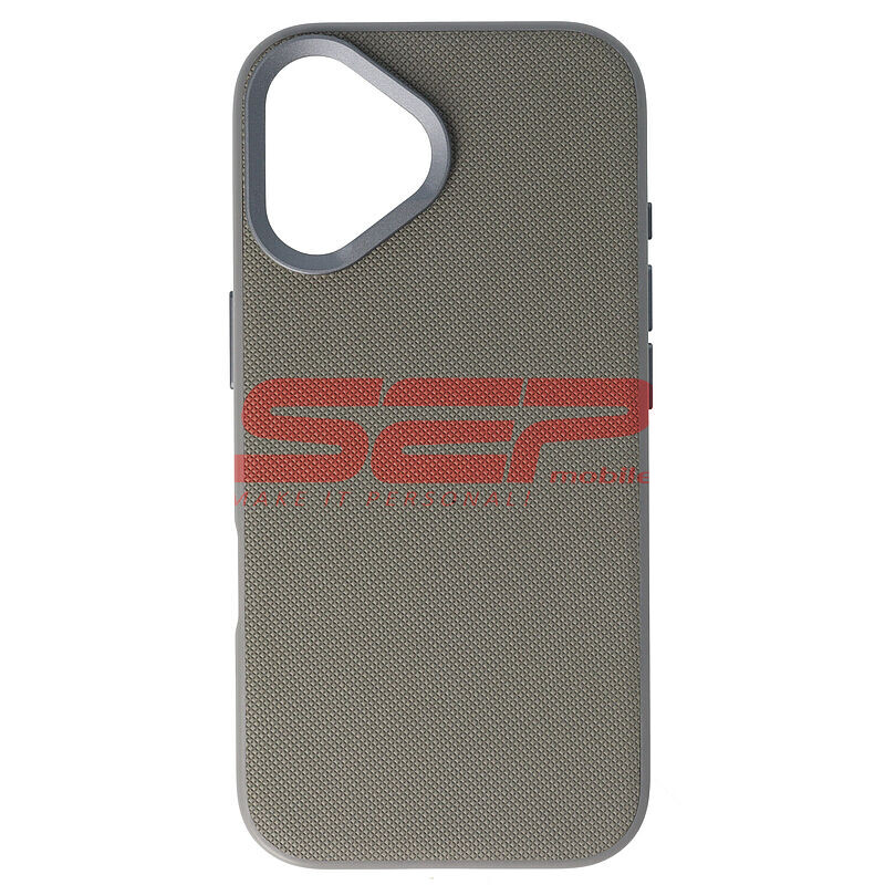 Toc TPU Vegan Leather Apple iPhone 17 Grey