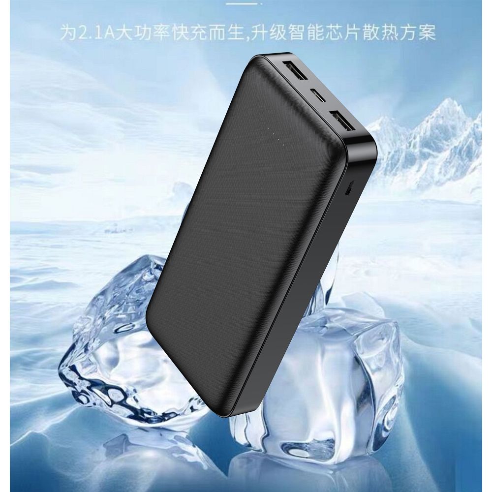 PowerBank VEGER 20.000 mAh, negru