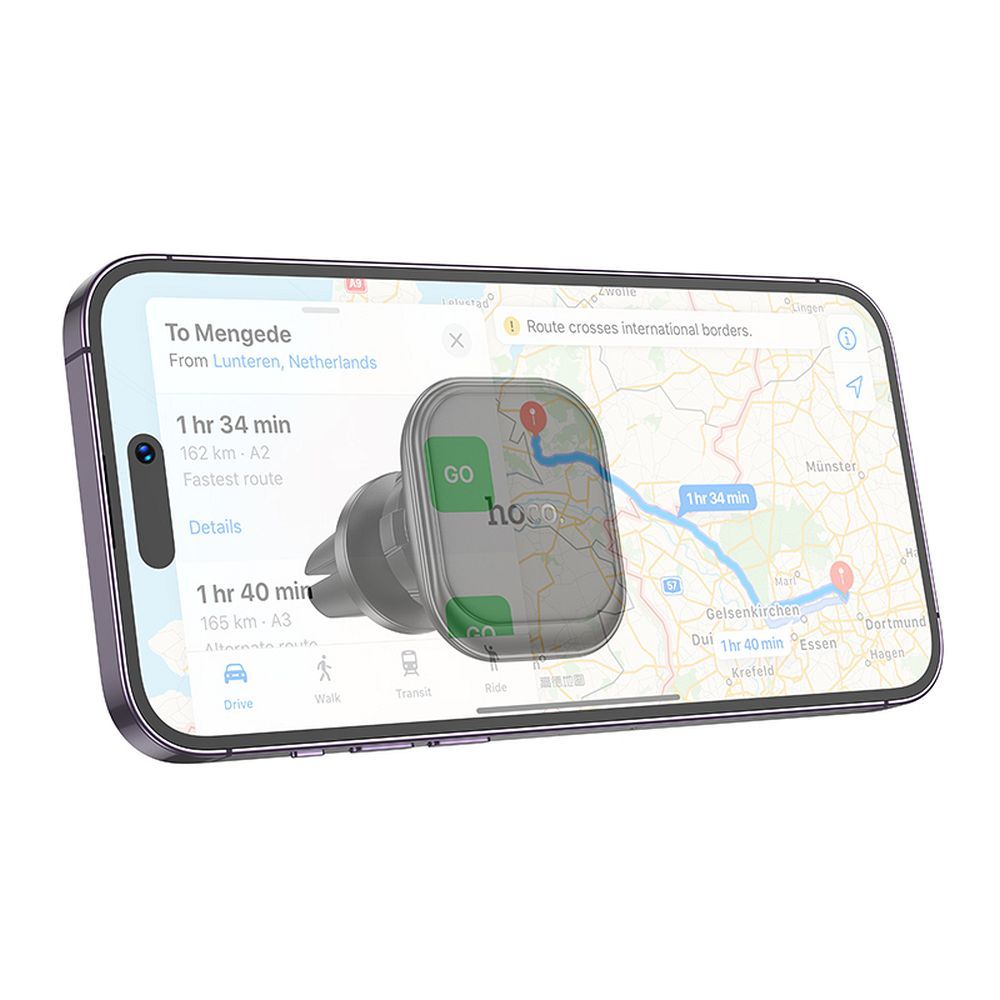 Suport auto magnetic hoco. pentru gură de aerisire H29 negru