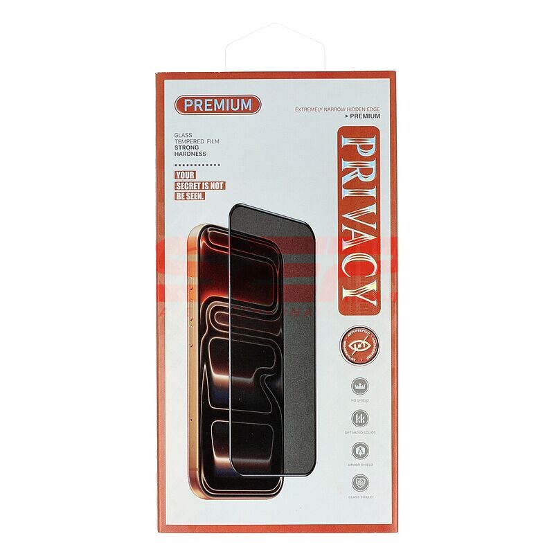 Geam protectie display sticla PRIVACY Full Glue Apple iPhone 16