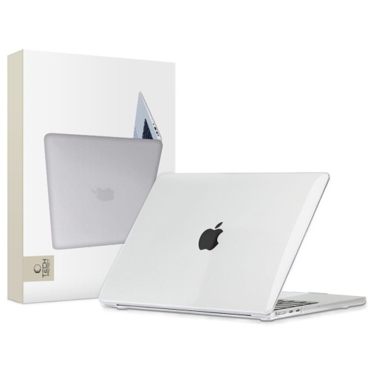 Carcasă laptop Tech-Protect pentru MacBook Air 13″ 2022 / 2024, transparentă