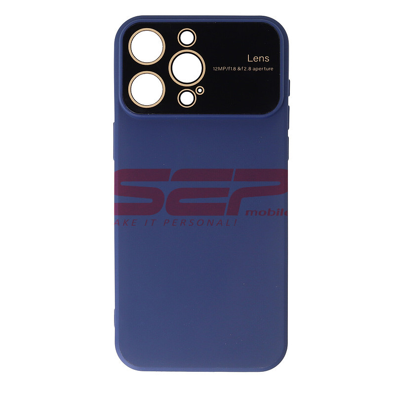 Toc TPU Camera Lens Apple iPhone 15 Pro Max Blue