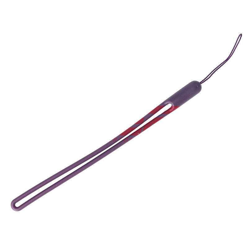 Accesoriu tip bratara din silicon pentru husa telefon mobil DARK PURPLE