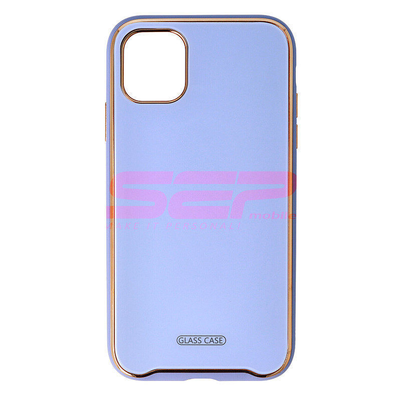 Toc TPU & Glass Luxury Apple iPhone 11 Pro Max Sky Blue