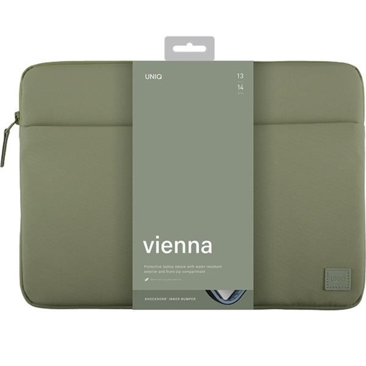 Husă laptop Uniq Vienna 14″, verde