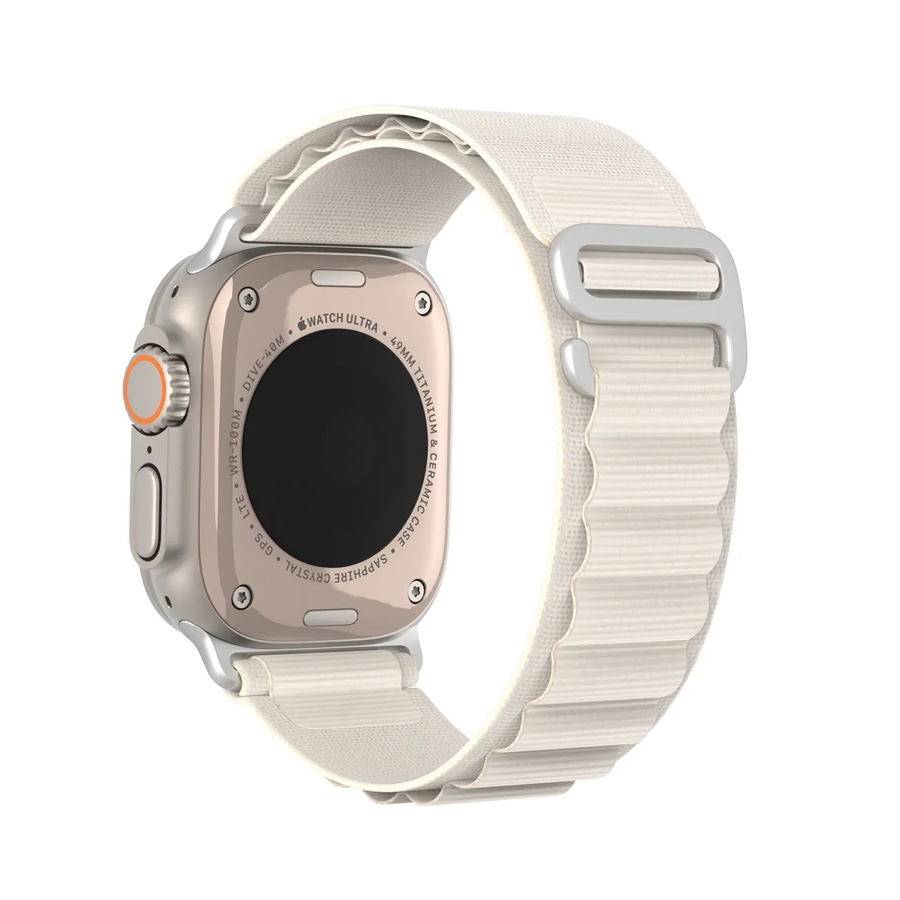 Curea Dux Ducis pentru Apple Watch 42 / 44 / 45 / 49 mm, albă