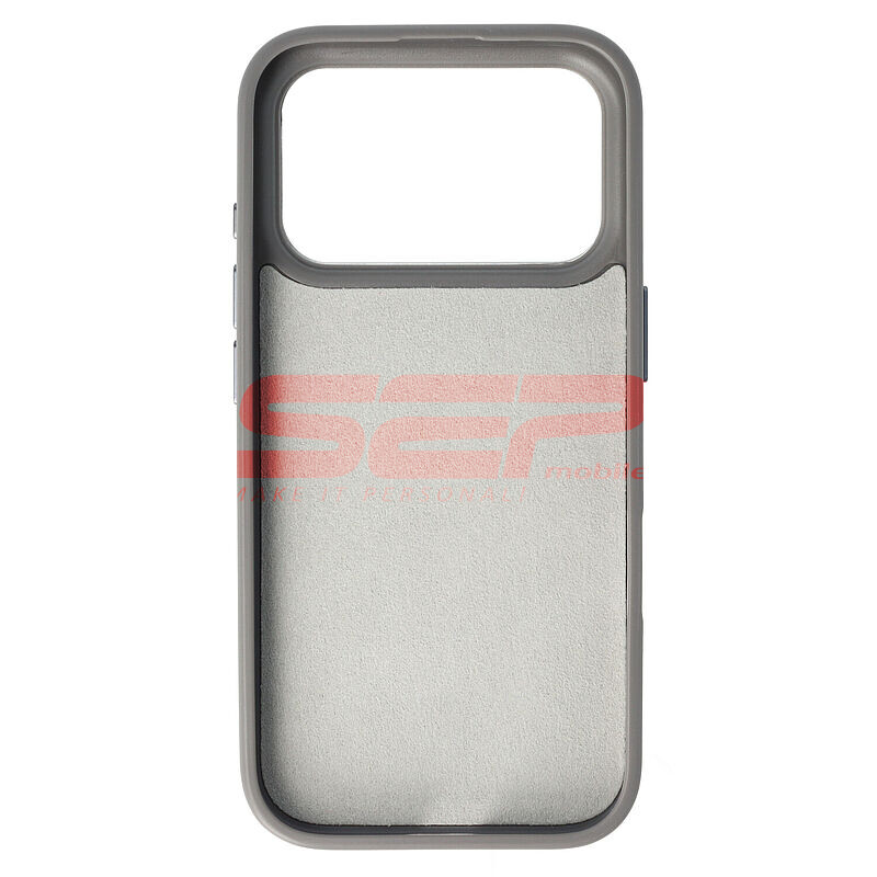 Toc TPU Vegan Leather Apple iPhone 17 Grey
