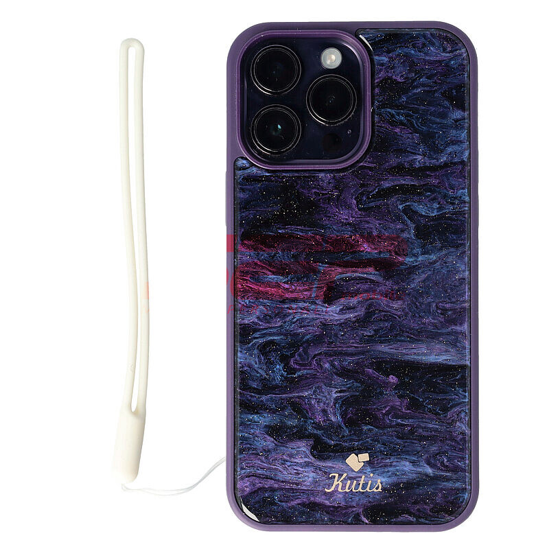 Accesoriu tip bratara din silicon pentru husa telefon mobil WHITE