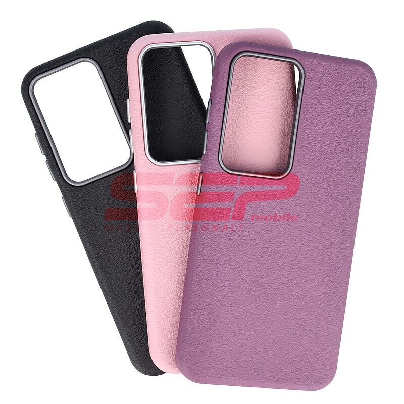 Toc TPU Leather Samsung Galaxy S25 Pink