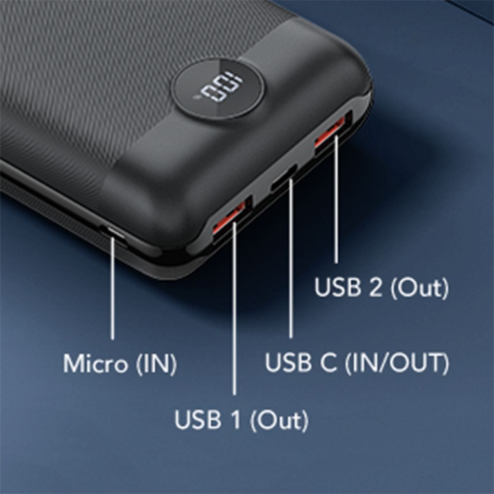 PowerBank VEGER 22.5W, 20.000 mAh, negru