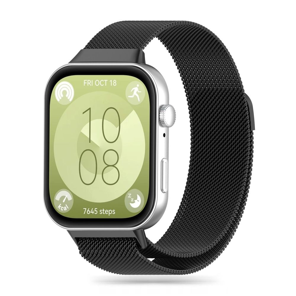 Curea Tech-Protect pentru Huawei Watch Fit 3, negru