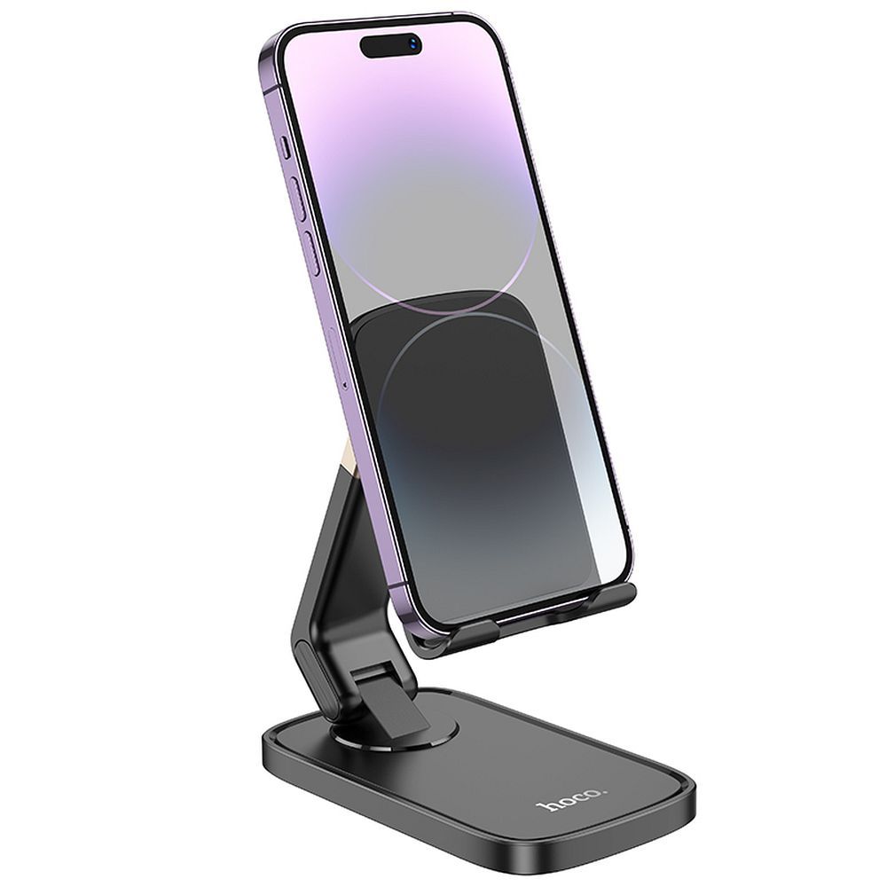 Suport de birou pentru smartphone, Hoco HD8, negru