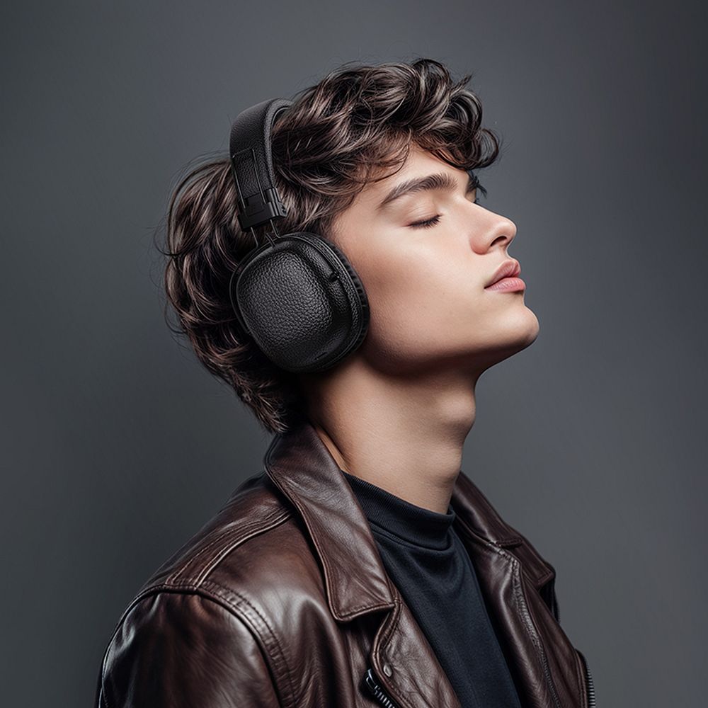 Căști wireless Hoco W64, negre