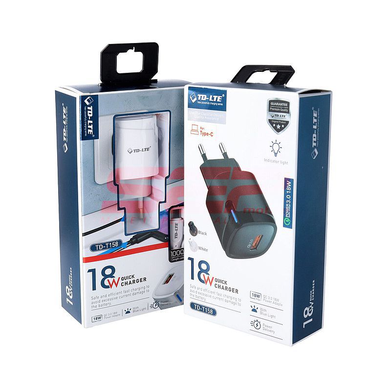 Incarcator retea Fast Charge Type-C TD-T158