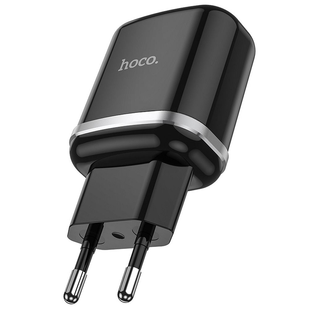 Încărcător de telefon USB A QC3.0 3A 18W, N3, negru